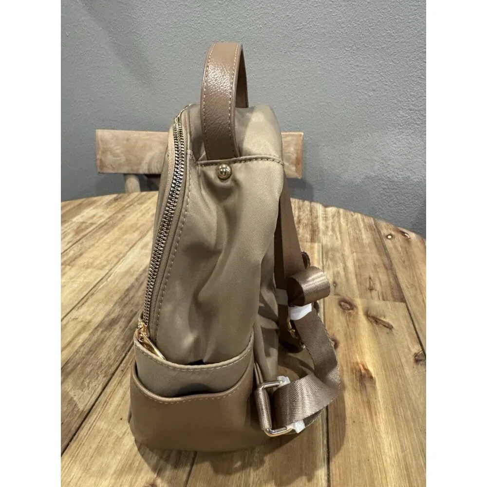 M MARCO MKP Collection Mini Backpack Purse for Ladies XL-M-8110-BG Beige NEW